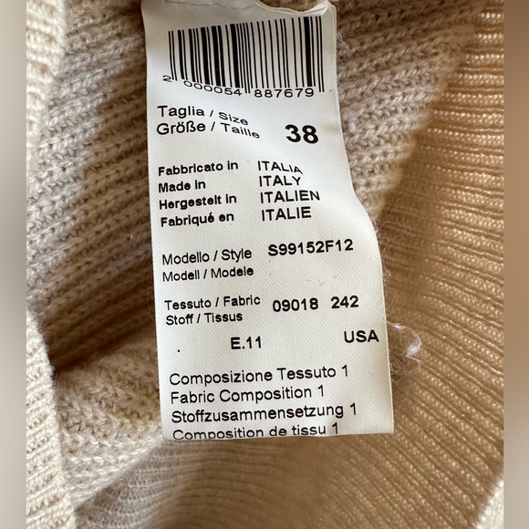 Peserico Turtleneck Sweater size 38‎ (US 6) - Picture 6 of 6